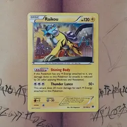 Raikou 55/162 Blister Exclusive Cosmos Holo NM Pokemon Card English - Image 1