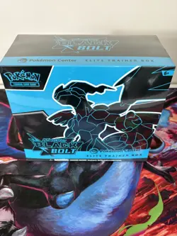 Pokemon Card - Black Bolt Elite Trainer Box Pokemon Center ETB SEALED - Image 1