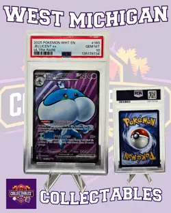 Jellicent ex (160/086) - Pokemon TCG - SV: White Flare - Ultra Rare PSA 10 - Image 1