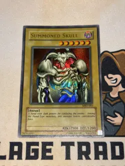 Summoned Skull MRD-003 Ultra Rare Yu-Gi-Oh! VLP NM FADED - Image 2