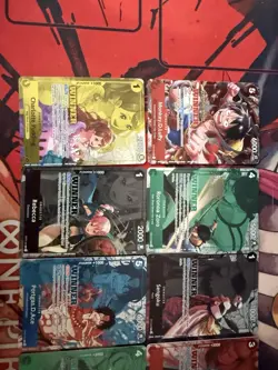 Bandai One Piece Card Game Winner Foil 10 Card Lot - Image 2