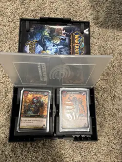 World of Warcraft WoW TCG Lot Molten Core/onyxia Raid Decks. Azeroth/Dark Portal - Image 2