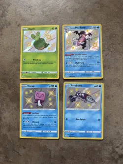 Baby Shiny Pokemon Card Bundle X4 Sword And Sheild Collection. - Image 1