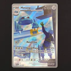 Pokemon TCG Card Metang 094/86 Chaos Rising Illustration Rare - LP+ - Image 1