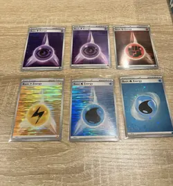 Pokemon Lot Of 6 Holo Mix Energy Cards - All NM/M - Image 1