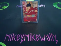 Monkey D Luffy ST10-006 English Version 1st Anniversary Set Promo One Piece Card - Image 1