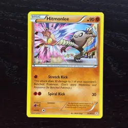 Hitmonlee 47/83 Pokemon Generations XY Regular Rare Card LP - Image 1