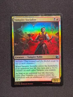 VAMPIRE SOCIALITE FOIL - Magic: The Gathering - Helmigh LP - Image 1