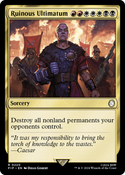 MTG - Ruinous Ultimatum [Fallout] - Image 1