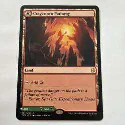 Cragcrown Pathway / Timbercrown Pathway - Zendikar Rising (MTG) - Image 1