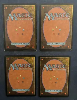 MTG 4X JAPANESE TEMPEST PROPAGANDA MAGIC THE GATHERING UNCOMMON ENCHANTMENT - Image 2
