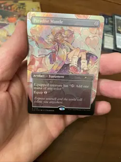 Paradise Mantle, Secret Lair Drop - Foil - 1236, Magic MTG NM - Image 1