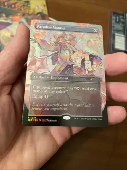 Paradise Mantle, Secret Lair Drop - Foil - 1236, Magic MTG NM - Image 3