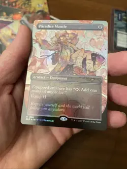 Paradise Mantle, Secret Lair Drop - Foil - 1236, Magic MTG NM - Image 4