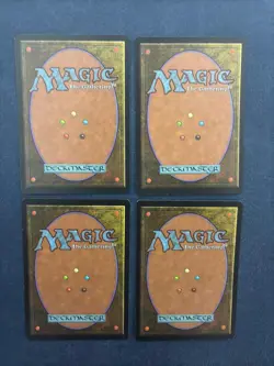 MTG 4X JAPANESE VISIONS NECROMANCY MAGIC THE GATHERING UNCOMMON ENCHANTMENT - Image 2