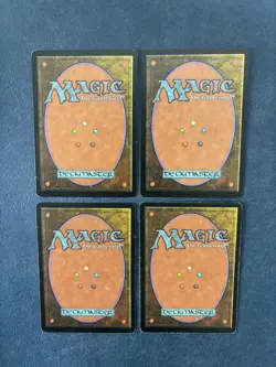 MTG 4X JAPANESE TEMPEST COFFIN QUEEN MAGIC THE GATHERING RARE CREATURE BLACK - Image 2