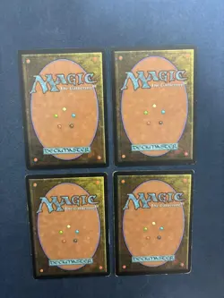MTG 4X JAPANESE WEATHERLIGHT BURIED ALIVE MAGIC THE GATHERING SORCERY BLACK - Image 2
