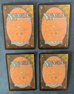 MTG 4X JAPANESE MERCADIAN MASQUES RAIN OF TEARS MAGIC THE GATHERING BLACK UNCOMM - Image 2