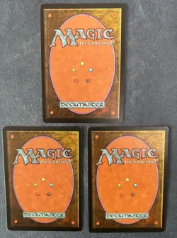 MTG 3X WEATHERLIGHT BURIED ALIVE JAPANESE + ENGLISH MAGIC THE GATHERING BLACK - Image 4