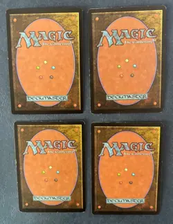 MTG 4X NEMESIS SEAL OF FIRE MAGIC THE GATHERING ENGLISH RED ENCHANTMENT COMMON - Image 4