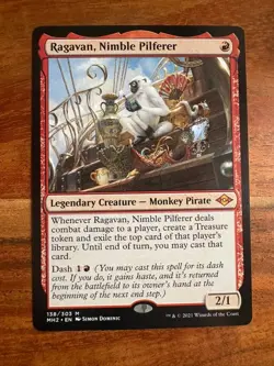 RAGAVAN NIMBLE PILFERER English MTG Magic The Gathering / EXC-NM - Image 1