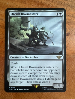 ORCISH BOWMASTERS English MTG Magic The Gathering / EXC - Image 1