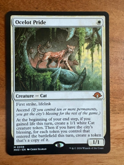 OCELOT PRIDE English MTG Magic The Gathering / EXC - Image 1