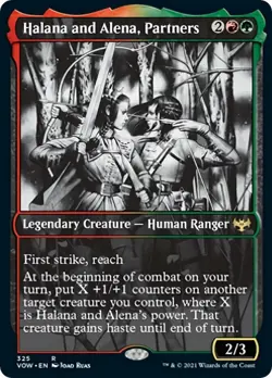 Halana and Alena, Partners (Showcase) [VOW - 325]Innistrad: Crimson Vow - Image 1
