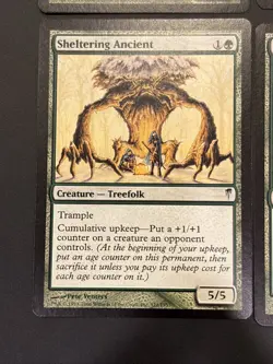 4x SHELTERING ANCIENT mtg Magic NM UP Coldsnap - Image 4