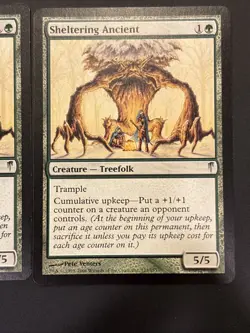 4x SHELTERING ANCIENT mtg Magic NM UP Coldsnap - Image 5