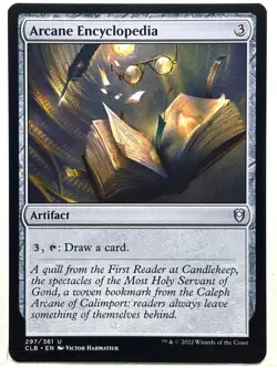 Arcane Encyclopedia NM/M* Commander Baldur's Gate ENGLISH 341/361 - Image 1
