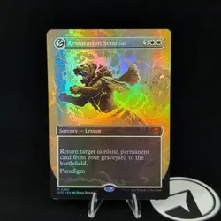 Restoration Seminar (Borderless) Secrets of Strixhaven Foil - Image 1