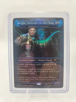 MTG Dwight Assistant (to the) King Secret Lair Foil NM Baral Chief of Compliance - Image 2