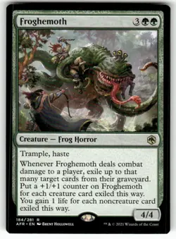 Froghemoth 184 Rare Adventures in the Forgotten Realms Magic: The Gathering NM - Image 1