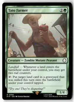 Tato Farmer 86 Rare Universes Beyond: Fallout Magic: The Gathering Near Mint - Image 1