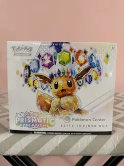 Prismatic Evolutions Pokemon Center Elite Trainer Box ETB W/Plastic Case SEALED - Image 3