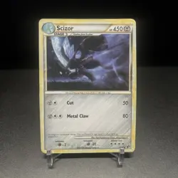 Scizor 7/90 Holo Rare Undaunted 2010 Pokemon TCG DMG - Image 1