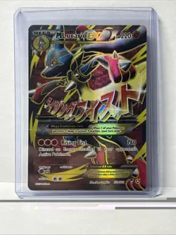 M Lucario EX 55a/111 LP Pokemon Alternate Art Promos Promo - Image 1