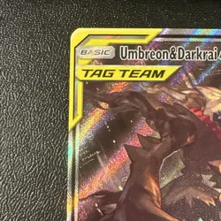 Pokemon Umbreon & Darkrai GX SM241 SM Promo TAG TEAM Holo Basic 270 HP 2020 - Image 4