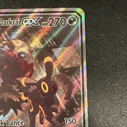 Pokemon Umbreon & Darkrai GX SM241 SM Promo TAG TEAM Holo Basic 270 HP 2020 - Image 5