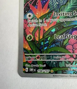 GLOOM 198/197 ILLUSTRATION RARE OBSIDIAN FLAMES POKEMON NM - Image 5