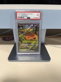 2022 POKEMON JPN SWORD & SHIELD VSTAR UNIVERSE #211 FULL ART/CHARIZARD V PSA 9 - Image 1