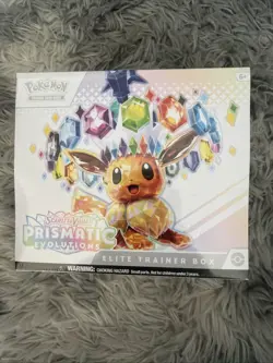 Pokemon TCG Prismatic Evolutions Elite Trainer Box Sealed - Image 1