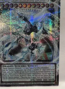 Shooting Quasar Dragon 1st Edition Overframe Starlight Rare RA05-EN143 Yu-Gi-Oh! - Image 3