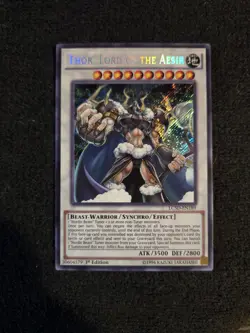 LC5D-EN189 Thor, Lord of the Aesir Secret Rare 1st Edition Yugioh - Image 1