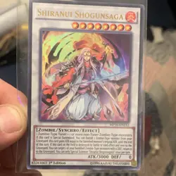 Yu-Gi-Oh! TCG Rainbow Kuriboh, Shiranui Shogunsaga, Five-Headed Dragon Lot - Image 3