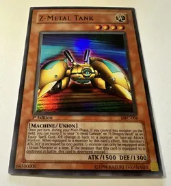 Yu-Gi-Oh! TCG Z-Metal Tank Magicians Force MFC-006 1st Edition Super Rare - Image 2