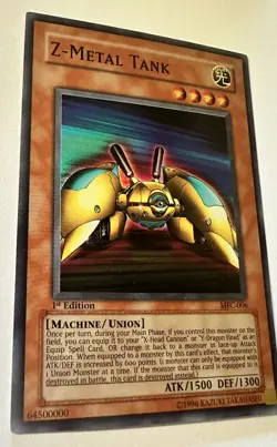 Yu-Gi-Oh! TCG Z-Metal Tank Magicians Force MFC-006 1st Edition Super Rare - Image 4