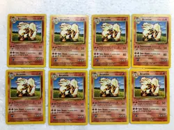 Lot Of 48 - Vintage Pokemon Uncommon Base Set Cards - Image 1