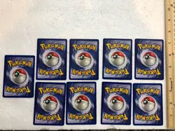 Lot Of 48 - Vintage Pokemon Uncommon Base Set Cards - Image 4